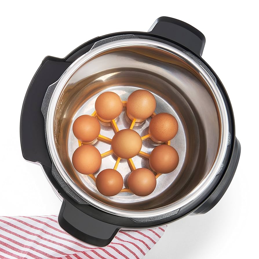 Amazon｜OXO シリコン エッグ ラック ゆで卵 調理 9個分｜蒸し器